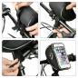 Preview: Fahrradtasche Lenker Handytasche PVC Touchschirm für Smartphones 6,5 Zoll 0.9L
